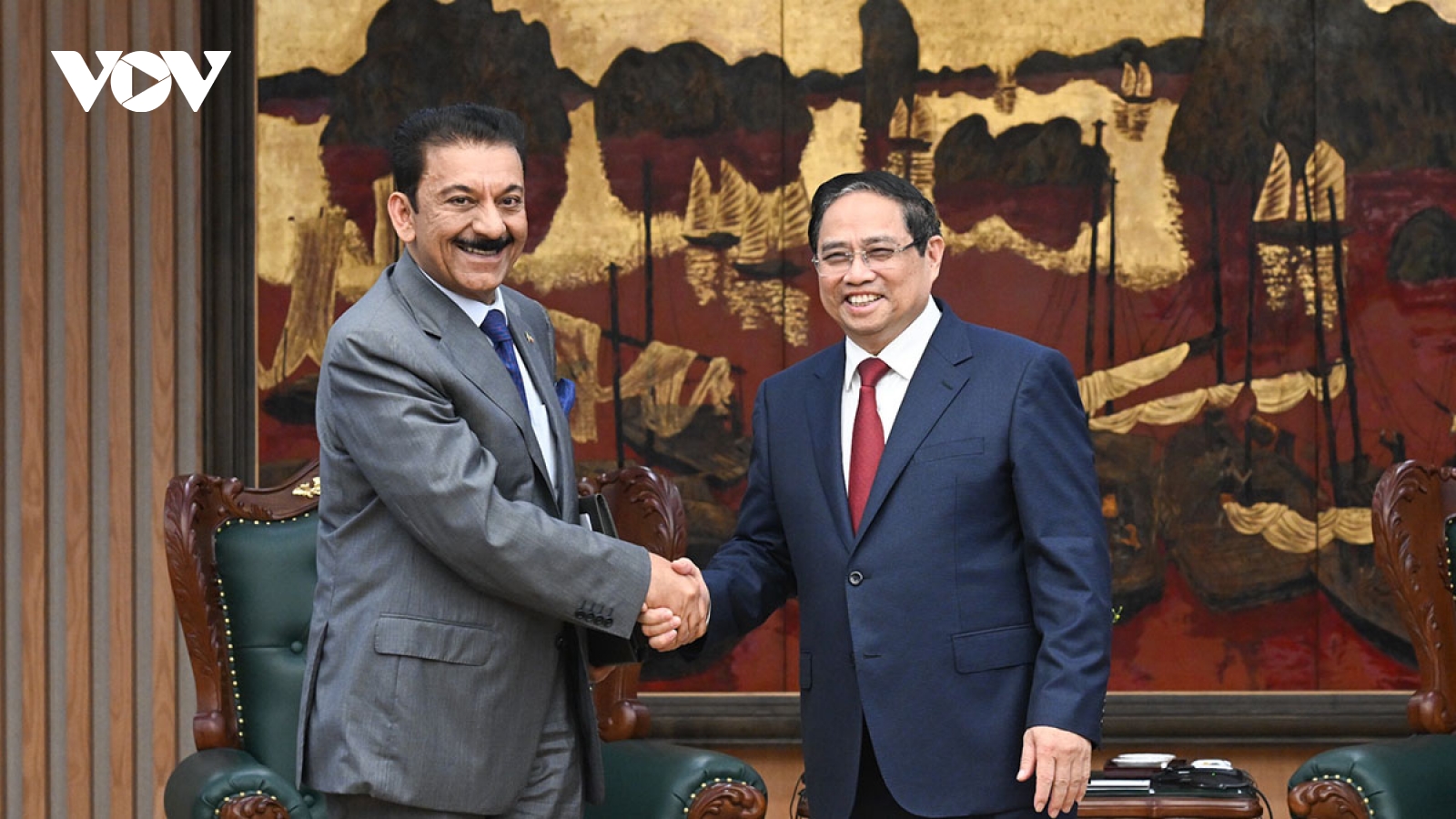 Thủ tướng Chính phủ Phạm Minh Chính tiếp Đại sứ Kuwait tại Việt Nam