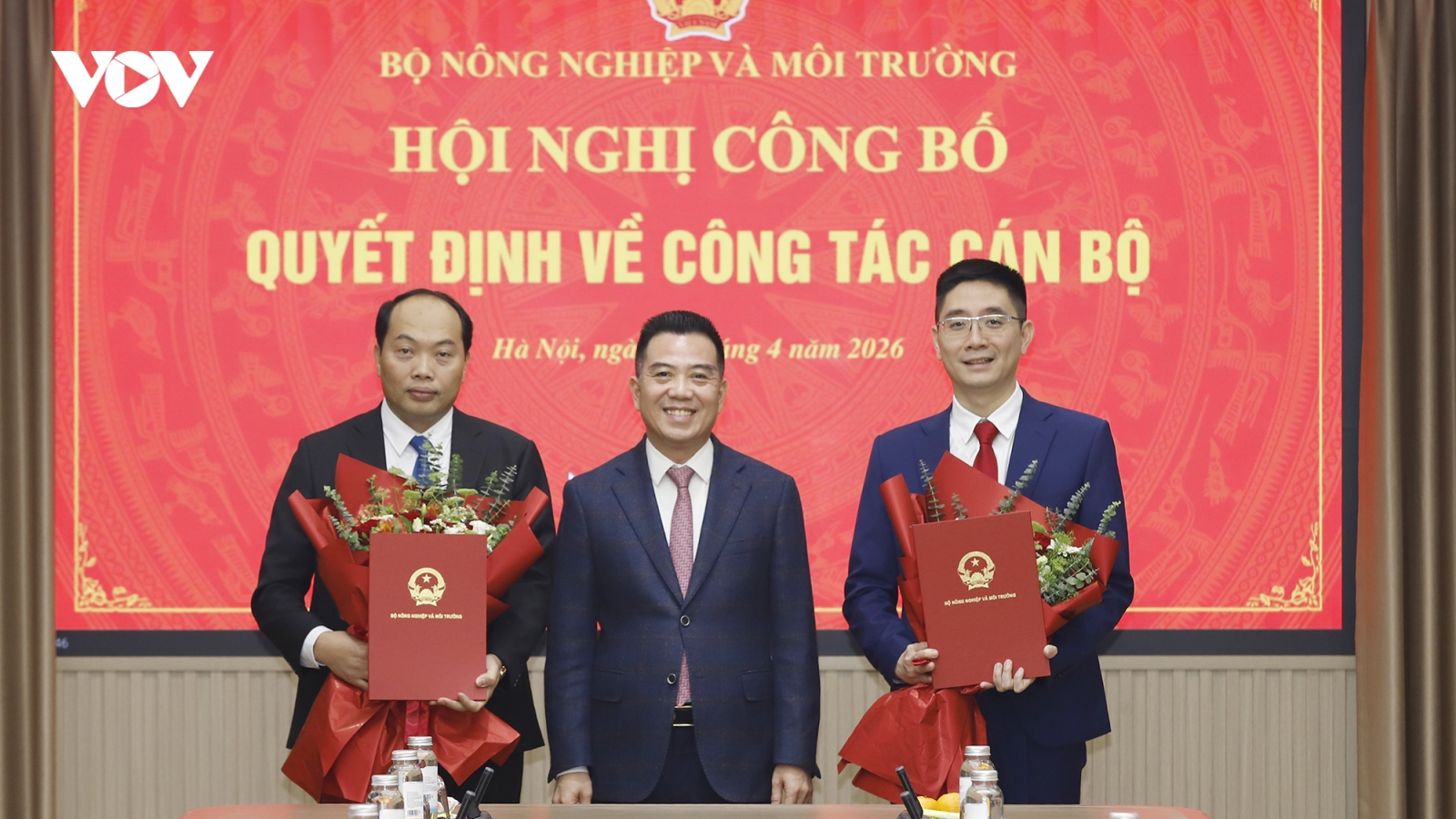 Bổ nhiệm Chánh Văn phòng và Thư ký Bộ trưởng Bộ Nông nghiệp và Môi trường