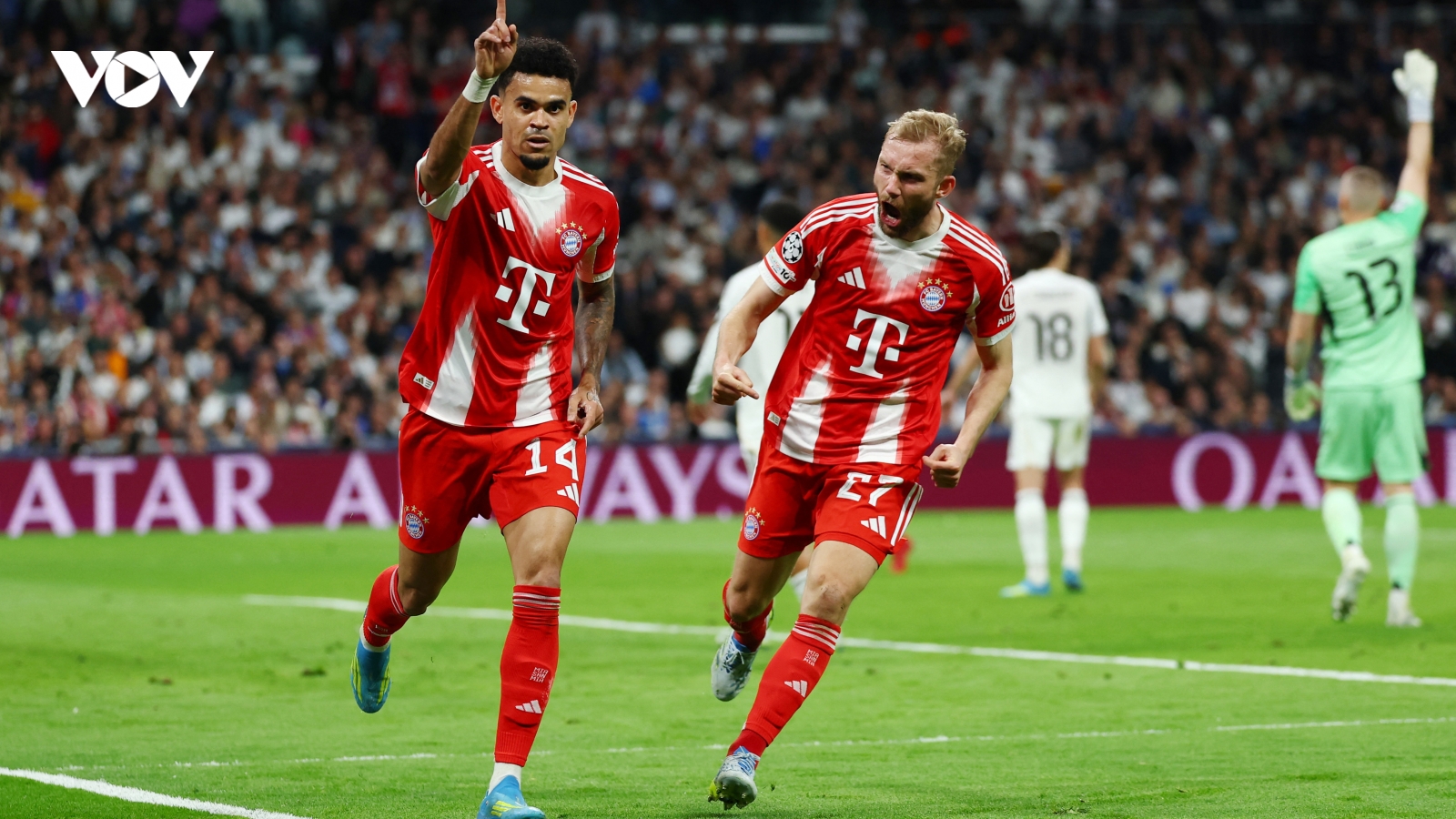 Bayern Munich phá dớp 14 năm không thắng Real Madrid ở Cúp C1 châu Âu