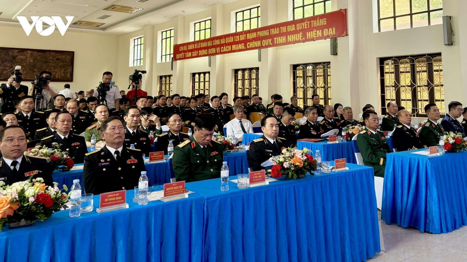 Lữ đoàn Đặc công Hải quân 126 đón nhận Huân chương Bảo vệ Tổ quốc hạng Nhất