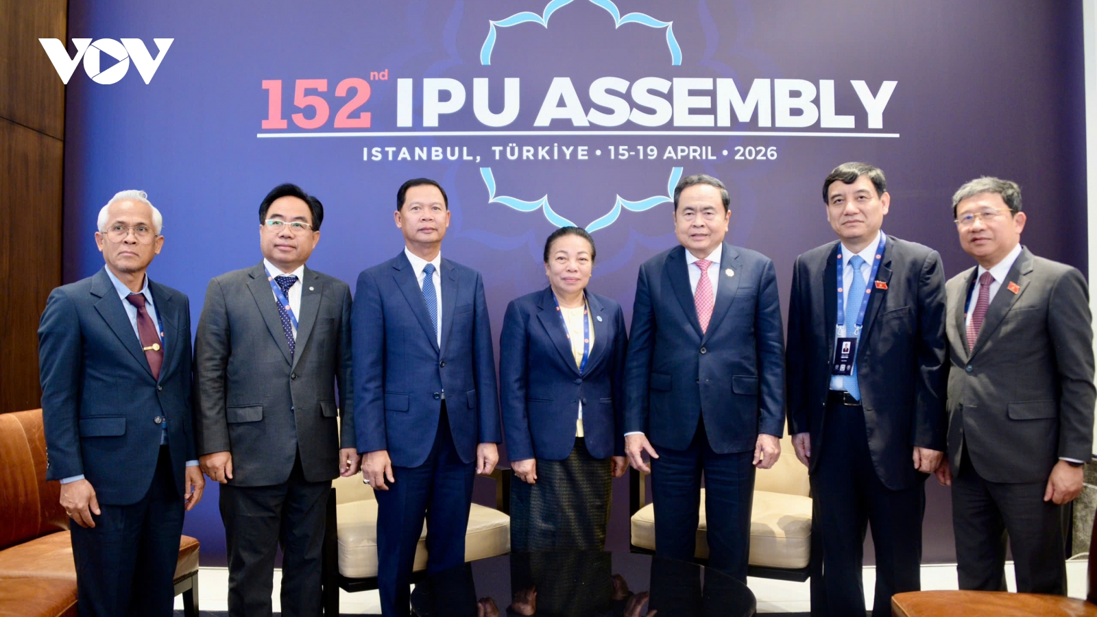 Chủ tịch Quốc hội Trần Thanh Mẫn tiếp Phó Chủ tịch Quốc hội Lào Sounthone Xayachak