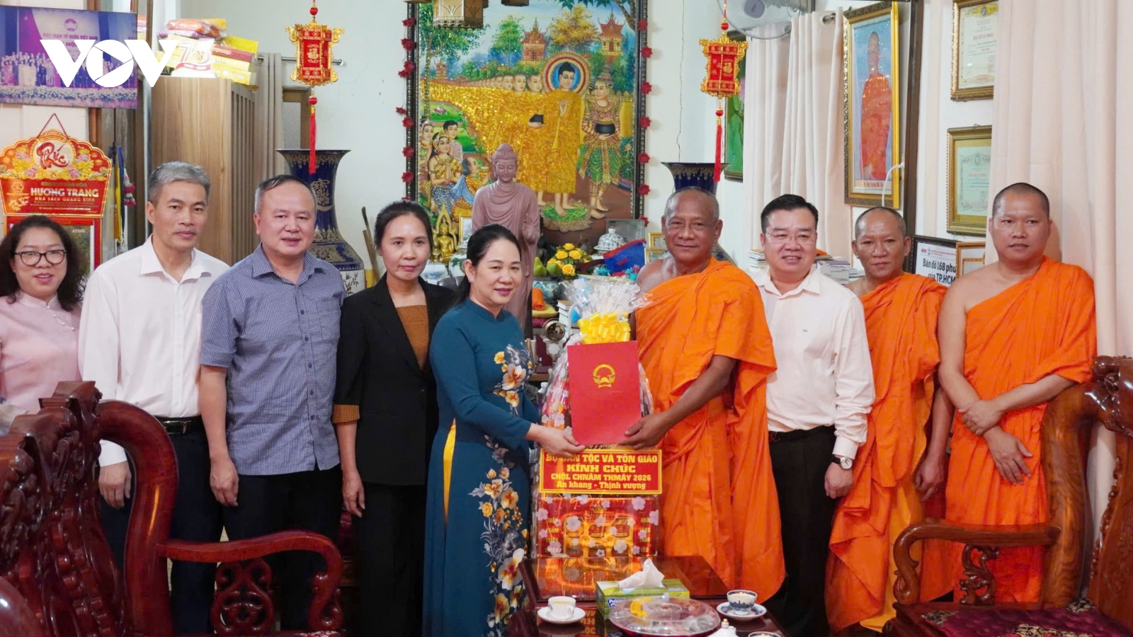 Tết Chôl Chnăm Thmây là dịp thắt chặt thêm tình đoàn kết, gắn kết giữa đạo và đời