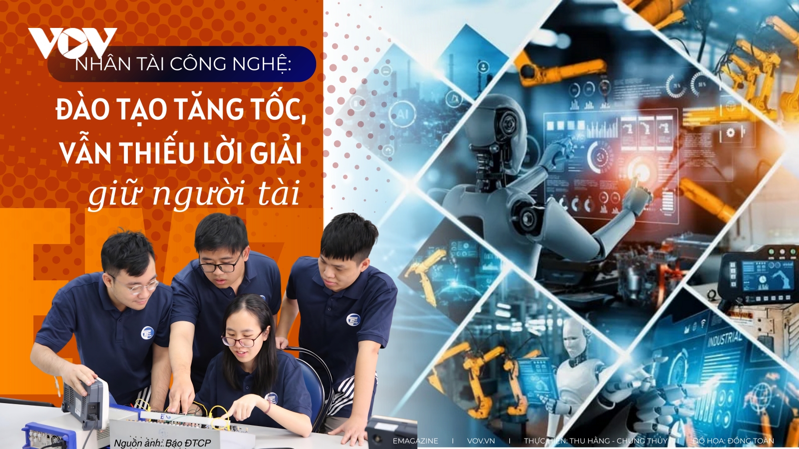 Nhân tài công nghệ: Đào tạo tăng tốc, vẫn thiếu lời giải giữ người tài