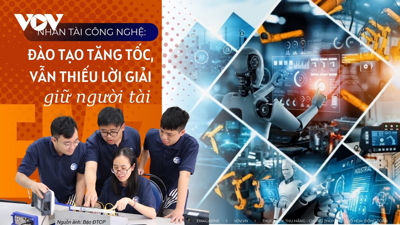 Nhân tài công nghệ: Đào tạo tăng tốc, vẫn thiếu lời giải giữ người tài