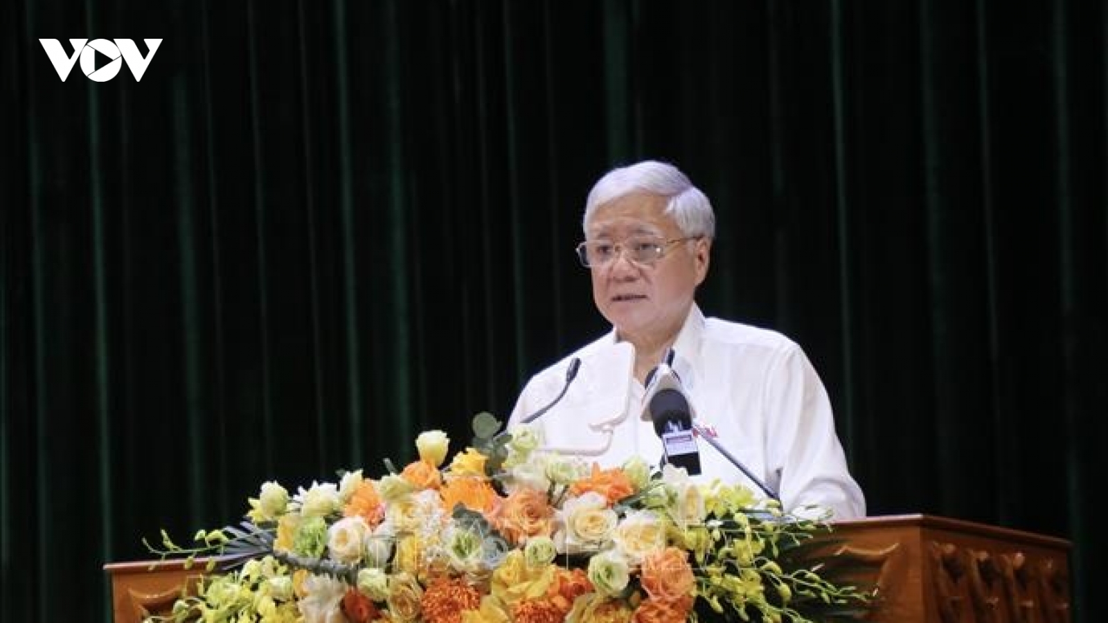 Phó Chủ tịch Thường trực Quốc hội Đỗ Văn Chiến tiếp xúc cử tri tại Bắc Ninh