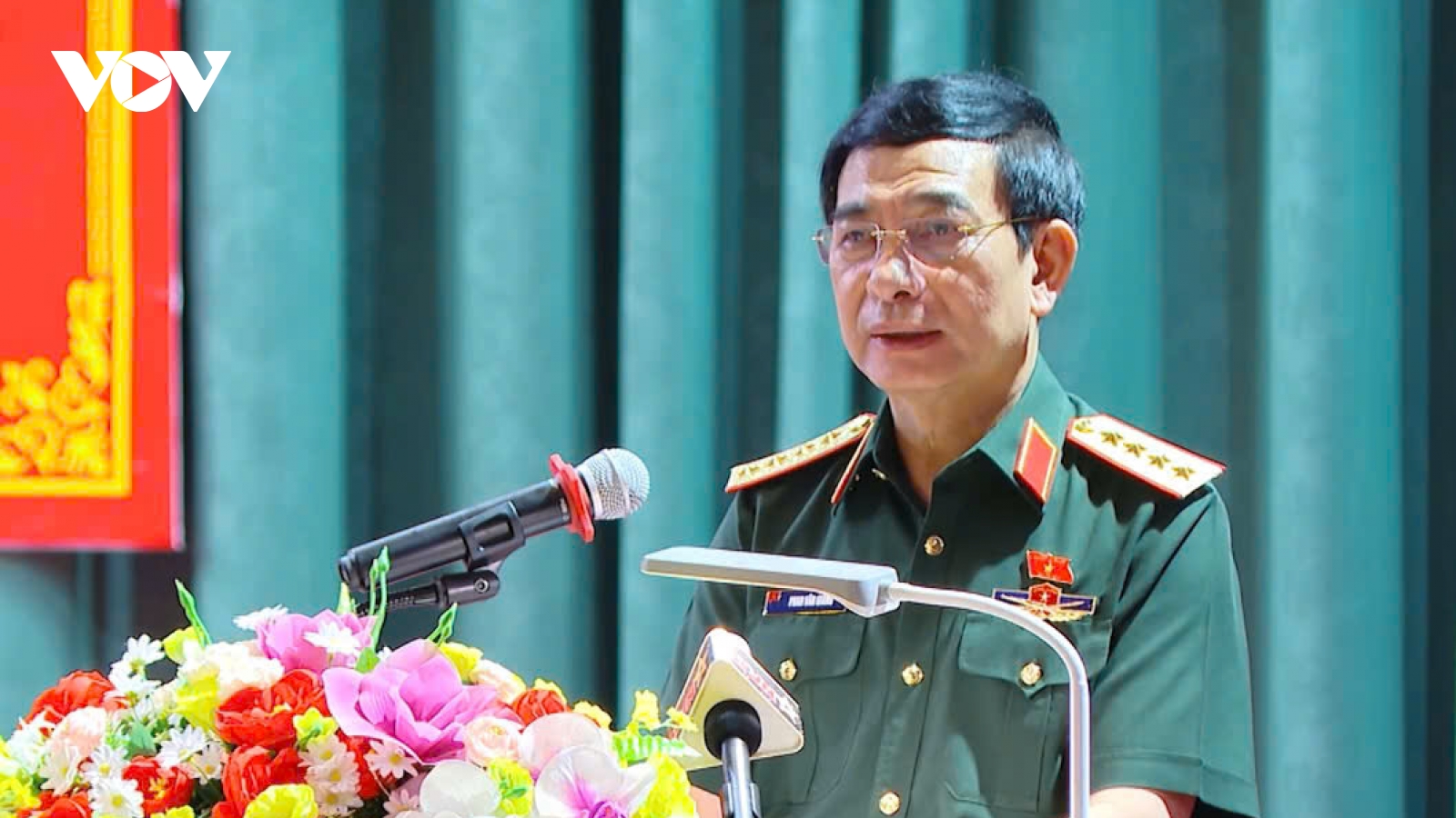 Đại tướng Phan Văn Giang tiếp xúc cử tri Thái Nguyên sau Kỳ họp thứ Nhất