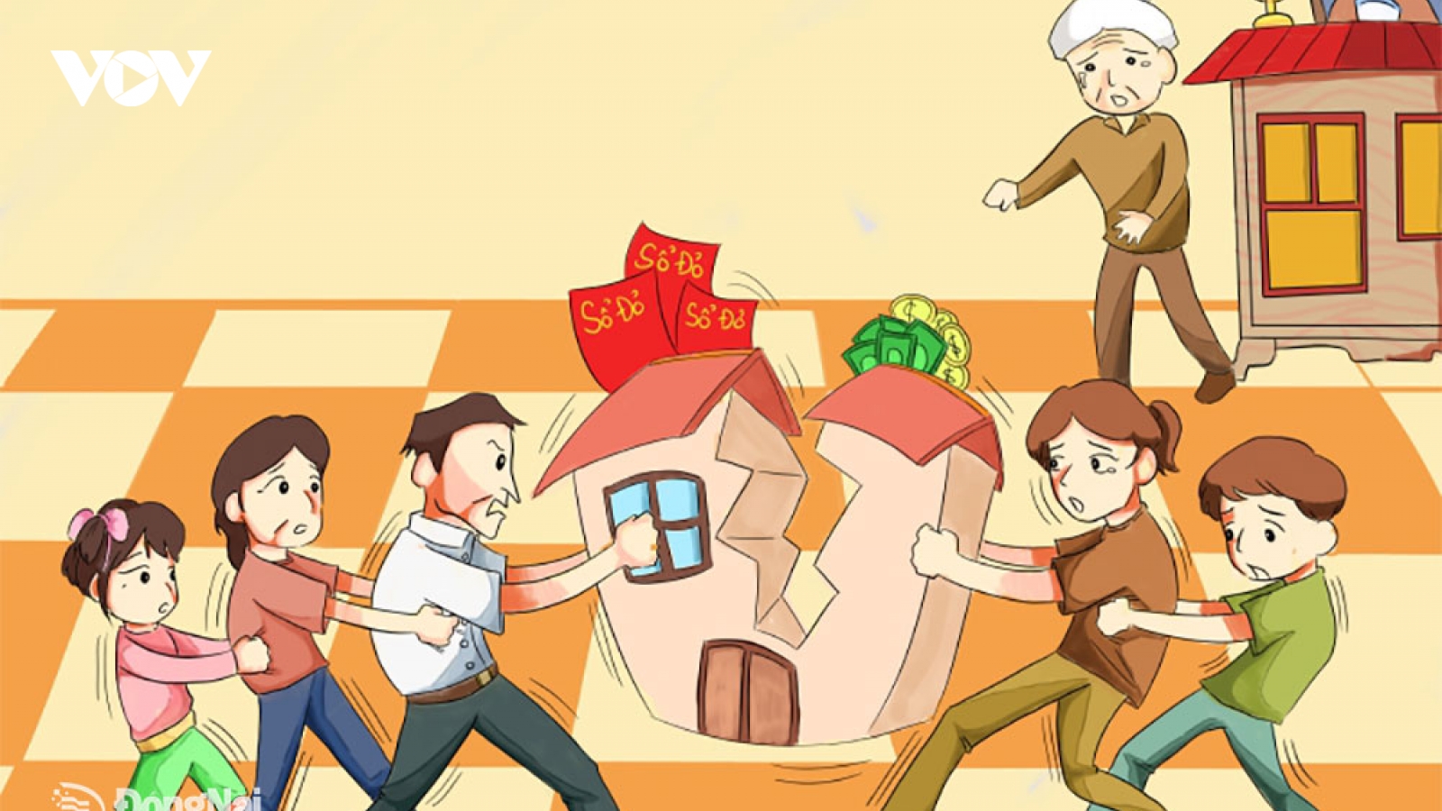 5 người con đối xử tệ bạc vì nghĩ mẹ già phân chia tài sản không đều