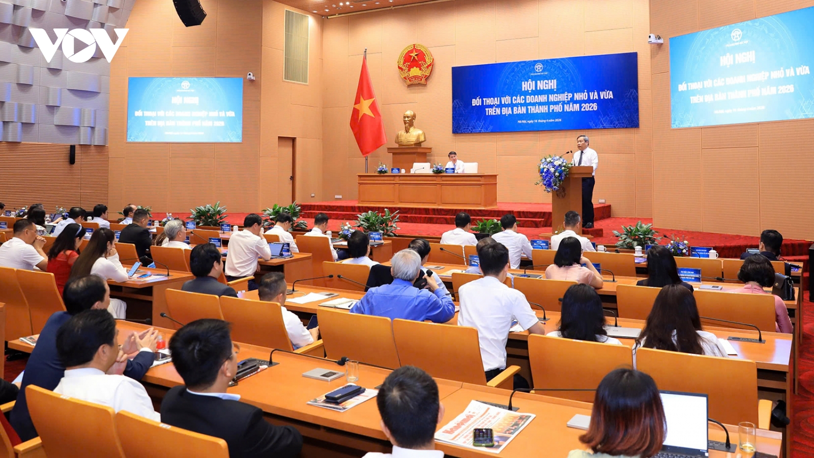 Hà Nội coi đối thoại thực chất, tháo gỡ khó khăn cho doanh nghiệp là ưu tiên