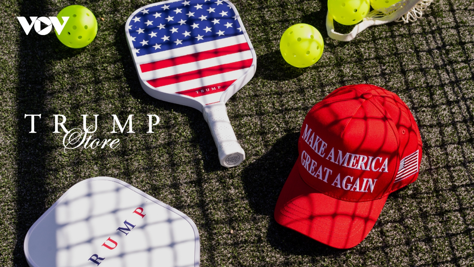 Pickleball xuất hiện trong hệ thống kinh doanh của Tổng thống Donald Trump