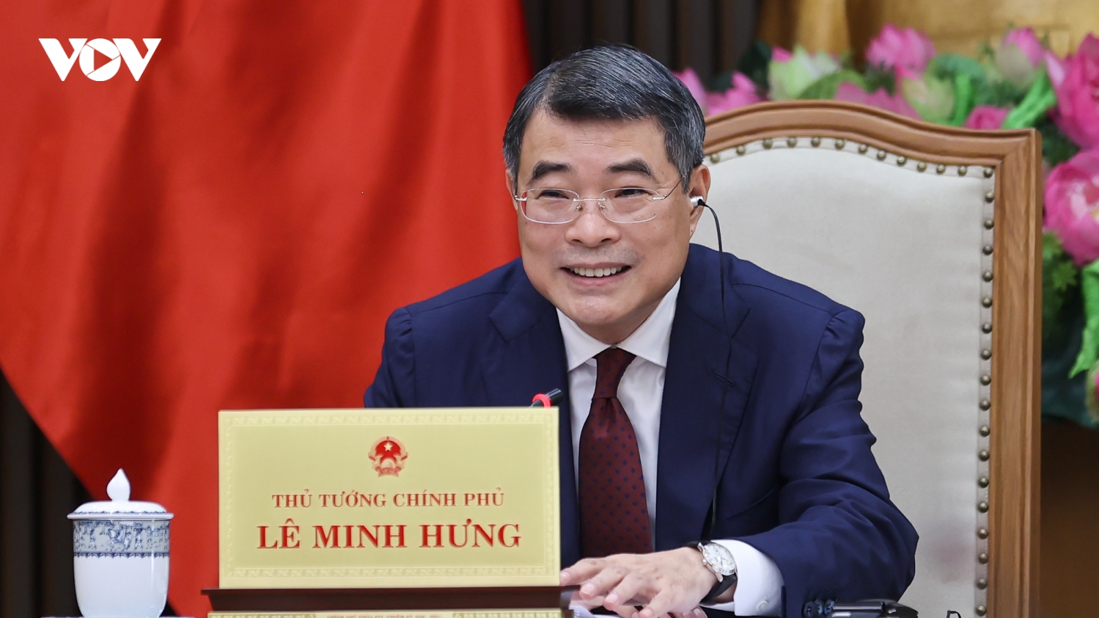 Thủ tướng Chính phủ Lê Minh Hưng điện đàm với Thủ tướng Singapore Lawrence Wong