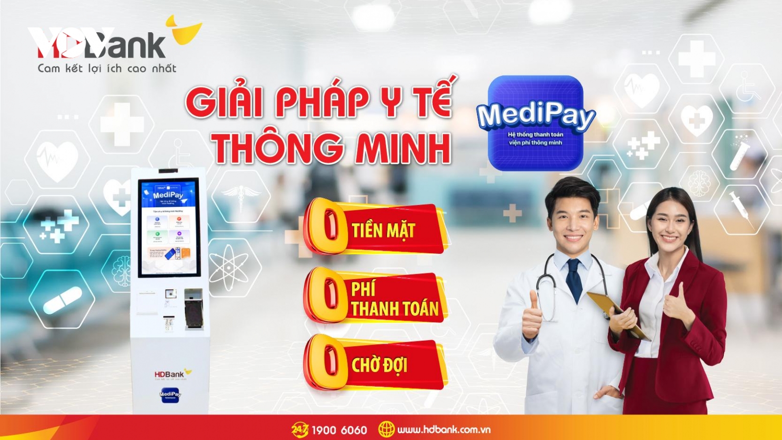 HDBank đột phá hành trình Y tế Số: Trải nghiệm với MediPay và MediFast