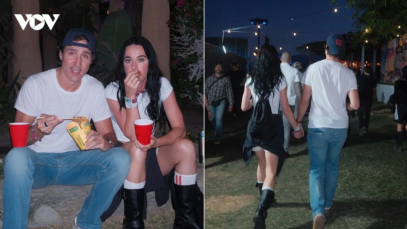 Katy Perry và cựu Thủ tướng Canada Justin Trudeau vô tư tận hưởng tình yêu
