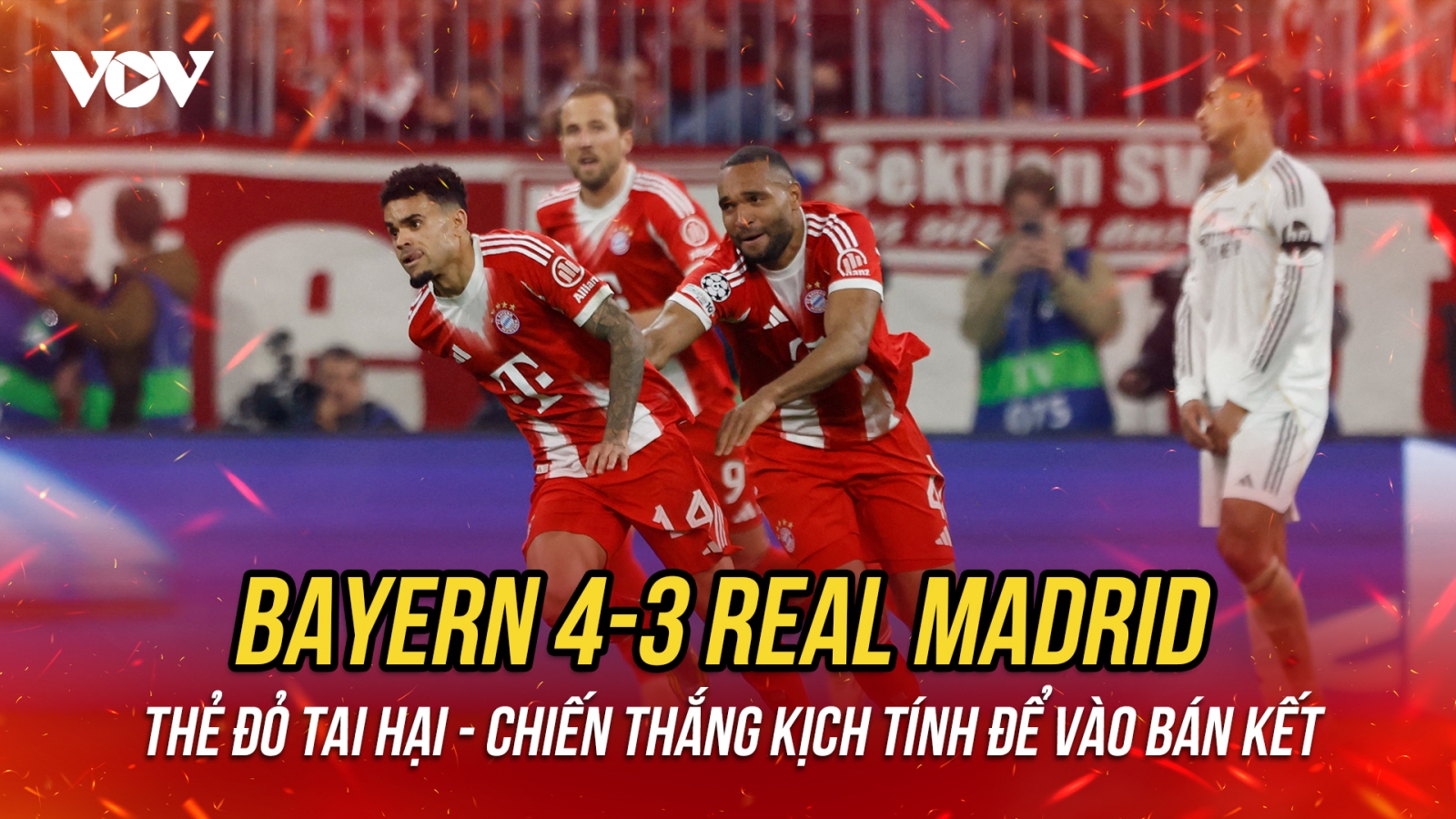 Bayern ngược dòng đánh bại Real Madrid theo kịch bản khó tin