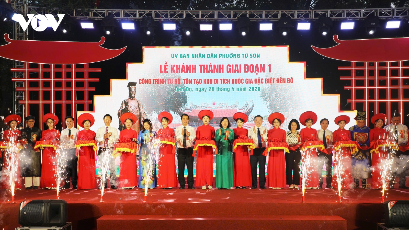 Khánh thành công trình tu bổ, tôn tạo Khu di tích quốc gia đặc biệt Đền Đô