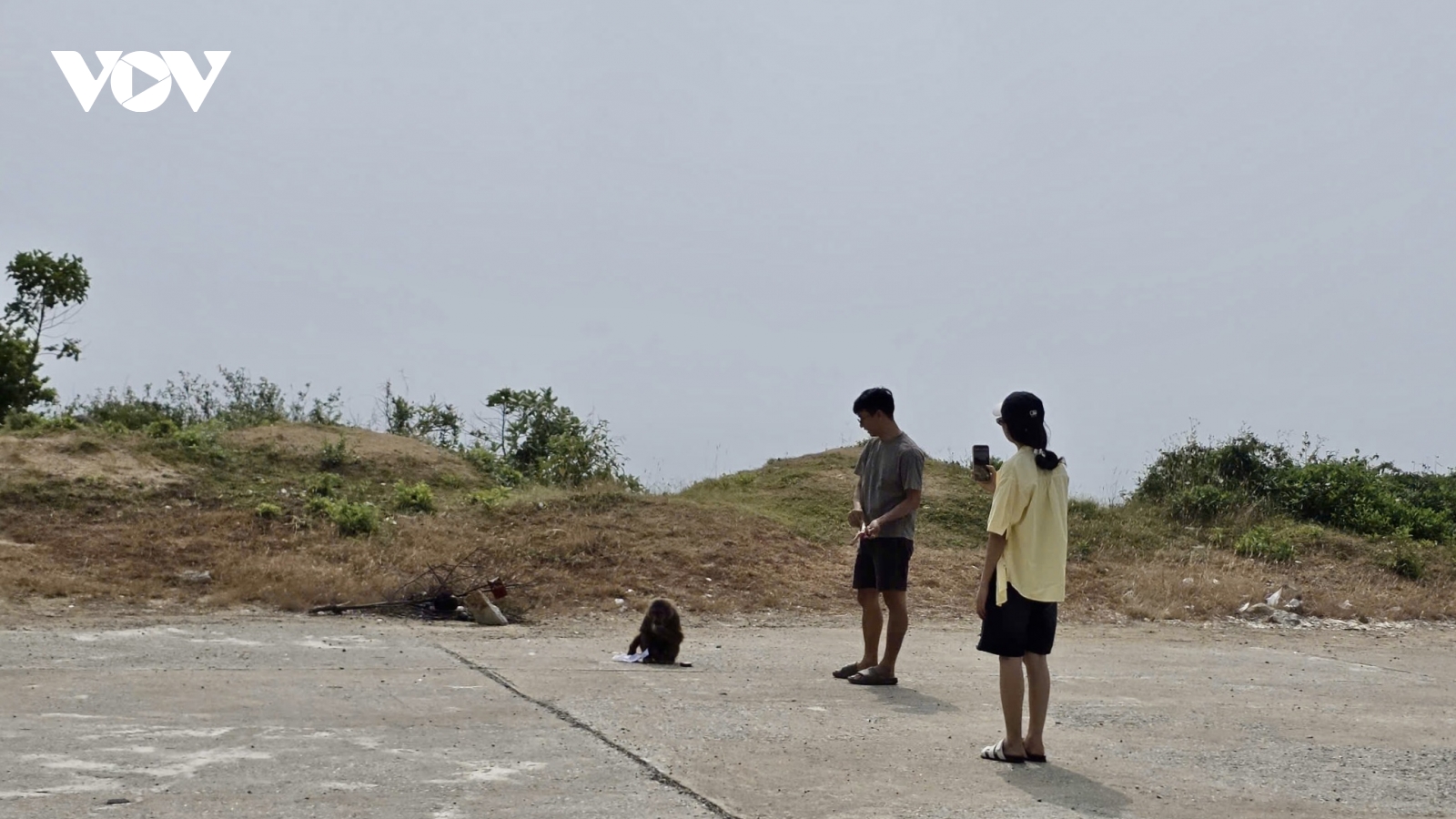 Khỉ hoang dã tấn công nhiều du khách trên đường bờ biển ở Đắk Lắk