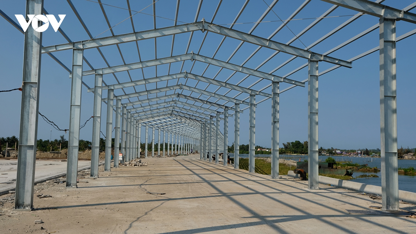 Quảng Ngãi đẩy nhanh tiến độ thi công Dự án Cảng cá Tịnh Hòa