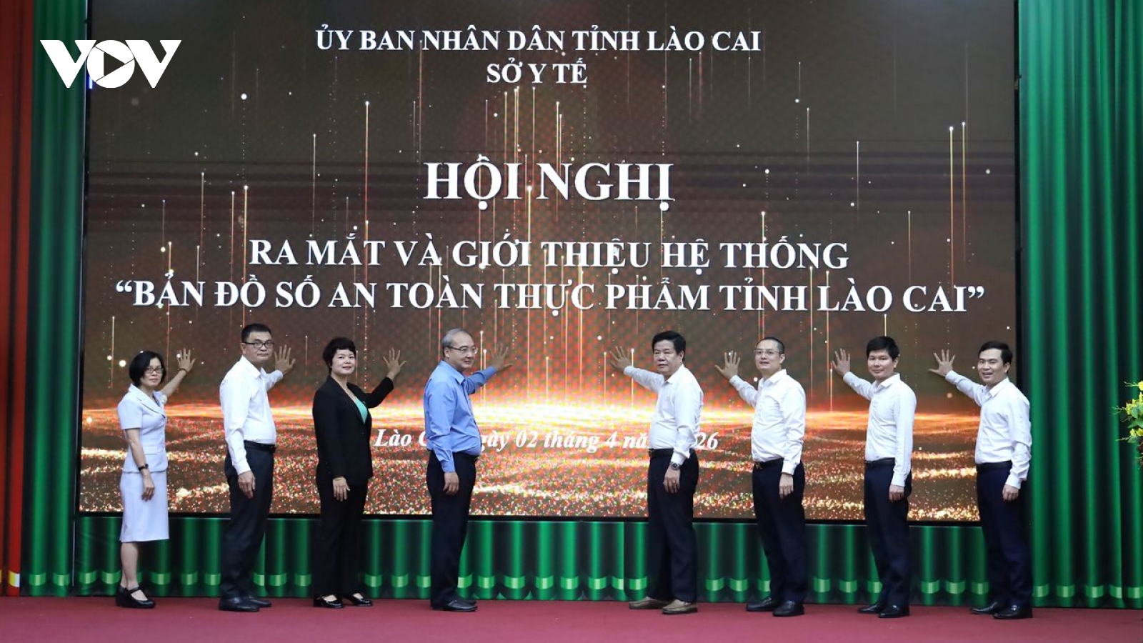 Ra mắt hệ thống “Bản đồ số an toàn thực phẩm tỉnh Lào Cai”