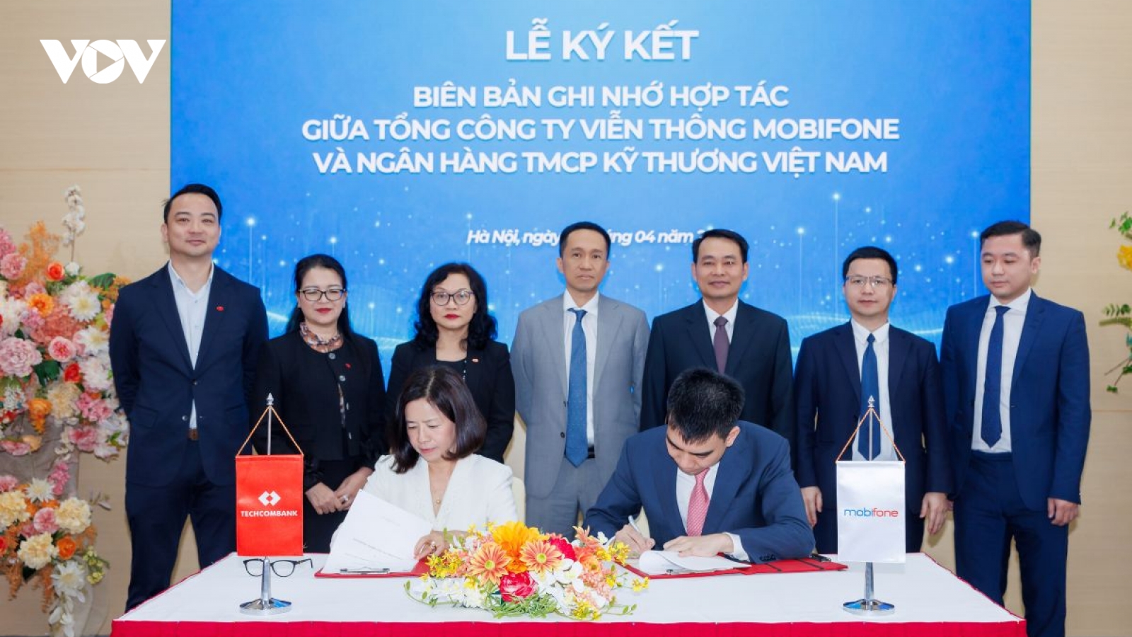 Mobifone & Techcombank hợp tác, kiến tạo hệ sinh thái tài chính - công nghệ số