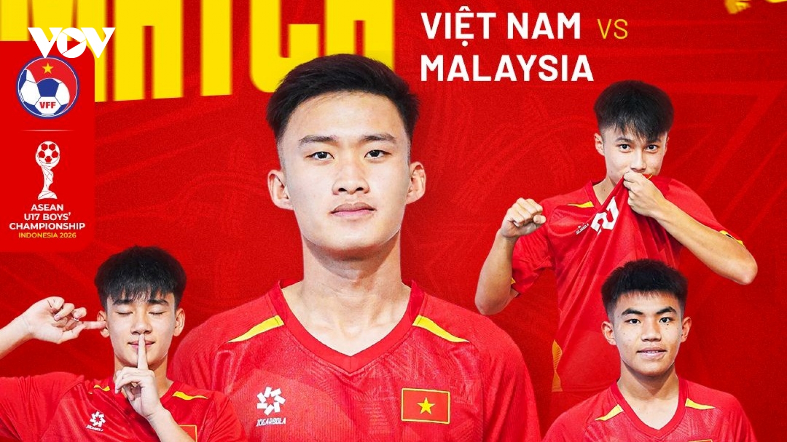 Xem trực tiếp trận U17 Việt Nam vs U17 Malaysia ở đâu?