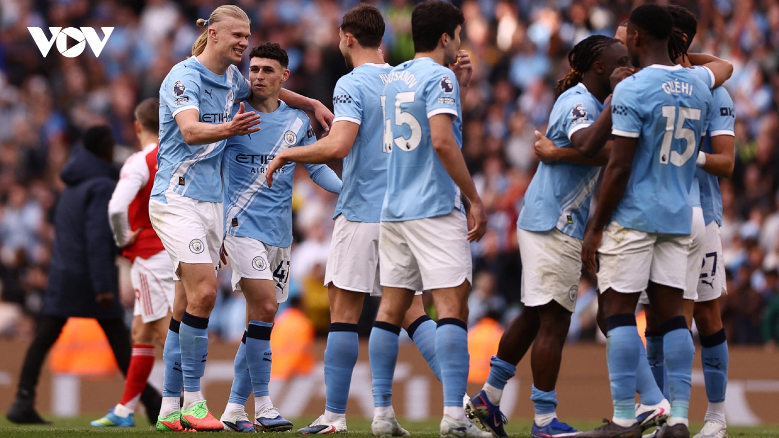 Man City có cơ hội dẫn đầu bảng xếp hạng ngoại hạng Anh từ vòng 34