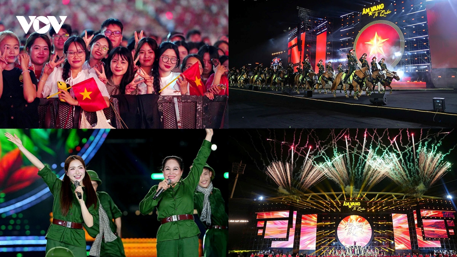 Thousands brave rain to attend national concert “Echoes of the Fatherland”
