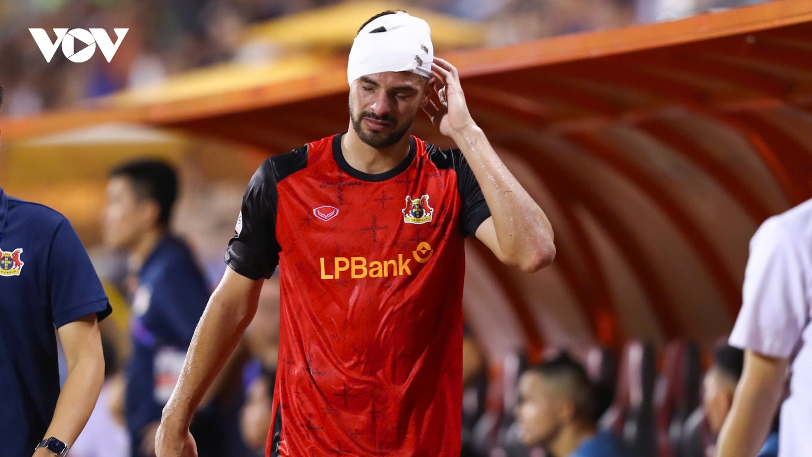 Ngoại binh Ninh Bình chấn thương nặng ở đầu, phải nhập viện cấp cứu