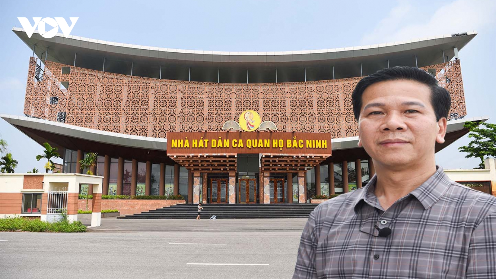 Cận cảnh Nhà hát dân ca Quan họ ở Bắc Ninh hơn 241 tỷ đồng xuống cấp trầm trọng