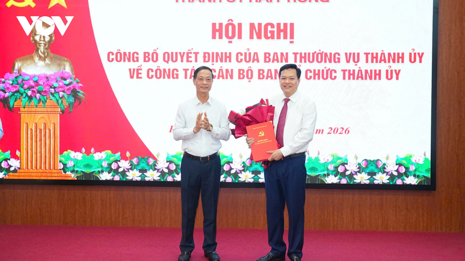 Ông Nguyễn Hoàng Long được giao quyền Chánh Văn phòng UBND TP Hải Phòng
