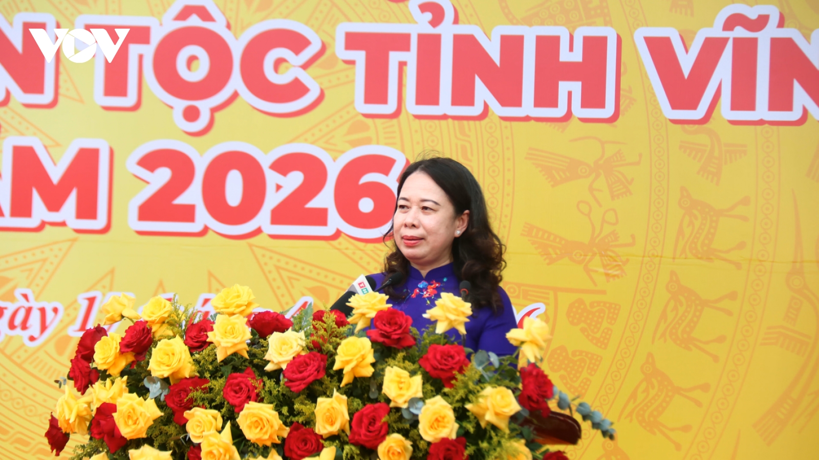 Phó Chủ tịch nước Võ Thị Ánh Xuân dự Ngày hội Văn hóa các dân tộc tại Vĩnh Long