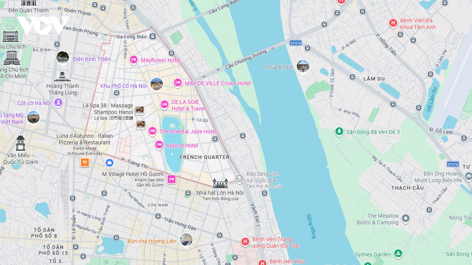 Google Maps cập nhật địa giới hành chính mới của Việt Nam đến tận xã, phường