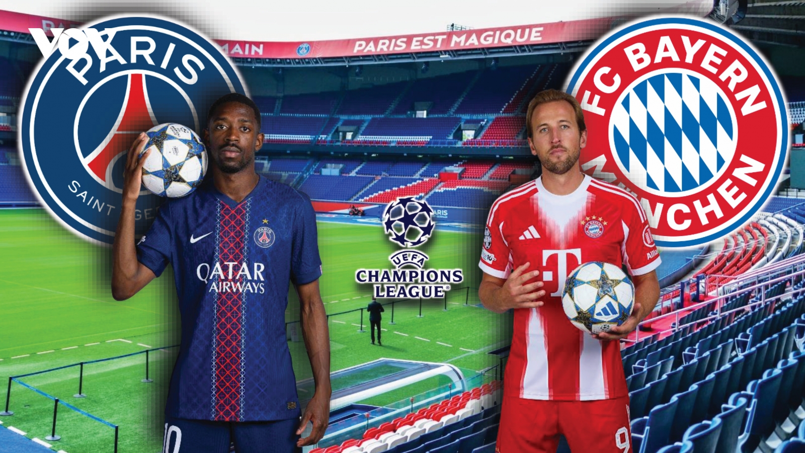 Dự đoán kết quả và đội hình ra sân trận PSG vs Bayern bán kết Cúp C1 châu Âu