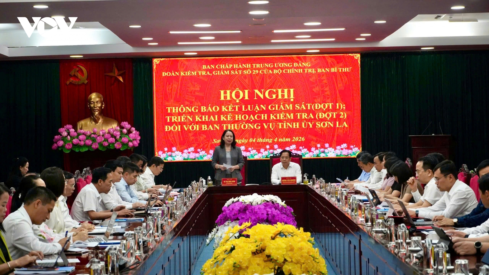 Kết luận giám sát và kiểm tra đối với Ban Thường vụ Tỉnh ủy Sơn La