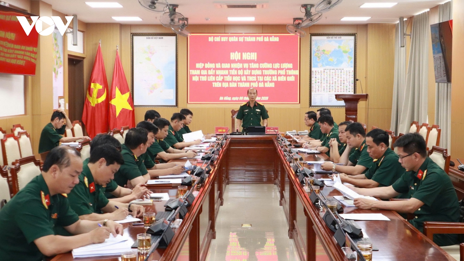 Gần 250 cán bộ, chiến sĩ hỗ trợ xây dựng trường nội trú các xã biên giới Đà Nẵng