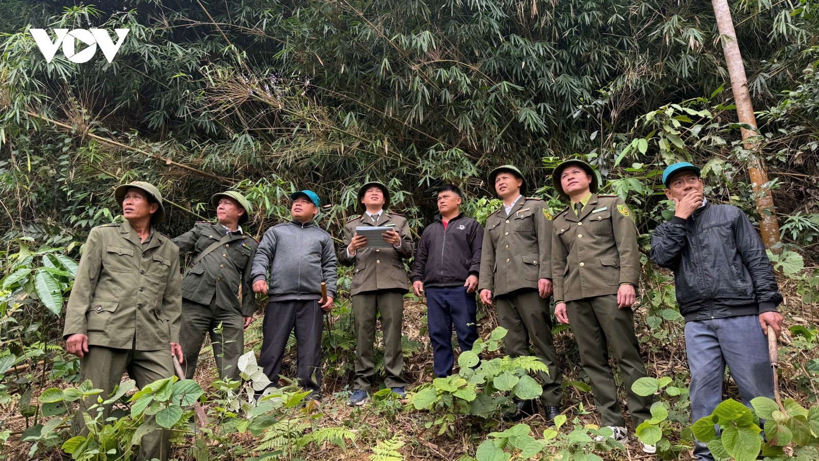 “Canh lửa” giữ rừng mùa hanh khô