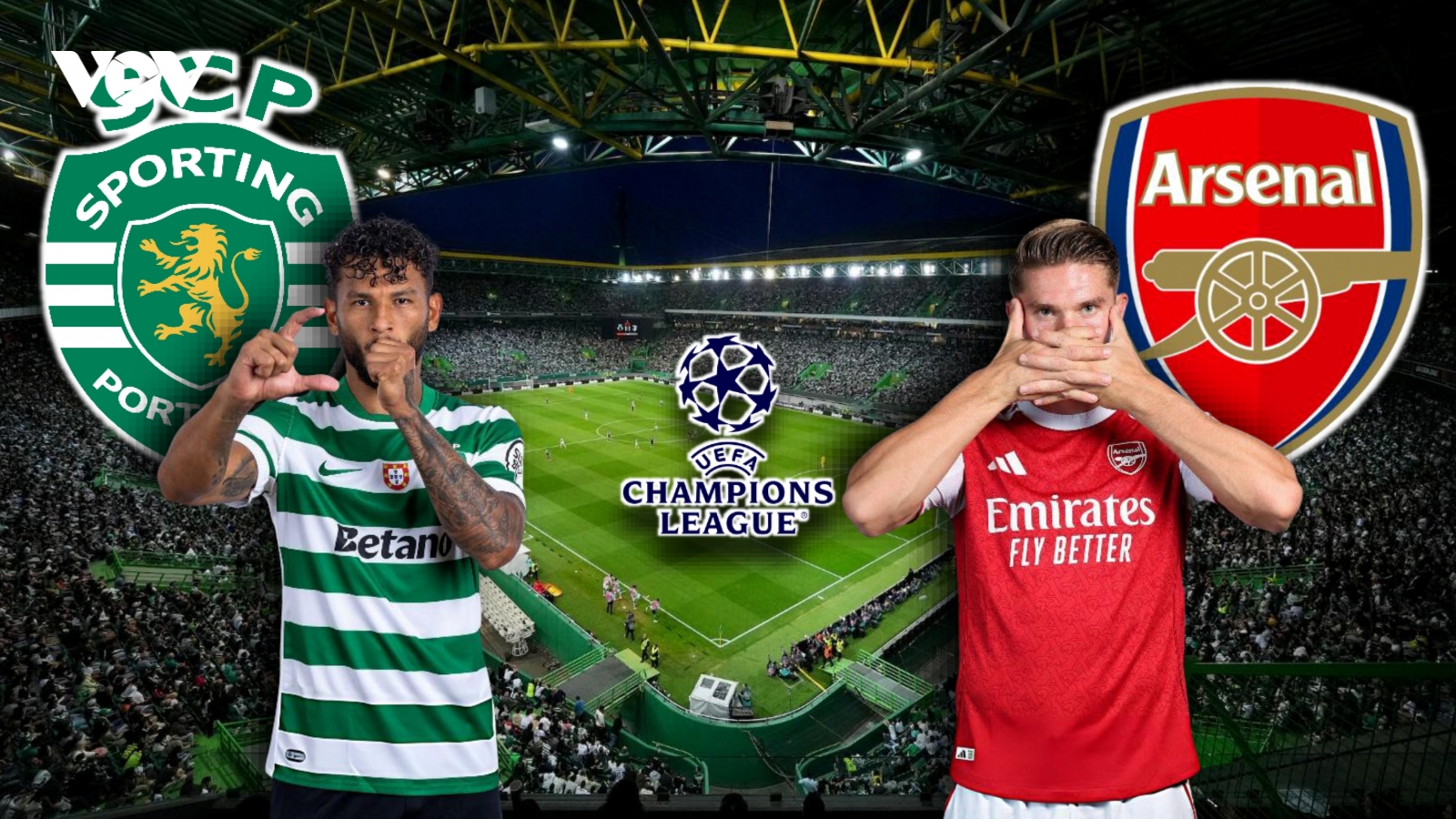 Dự đoán kết quả và đội hình ra sân trận Sporting Lisbon vs Arsenal