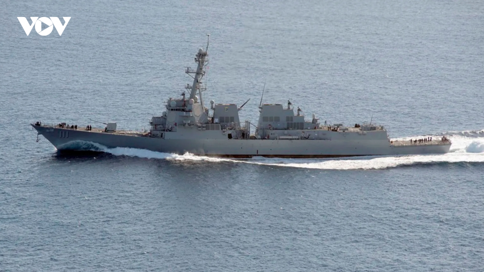 Sức mạnh đáng gờm của USS Spruance - chiến hạm Mỹ nổ súng chặn tàu Iran