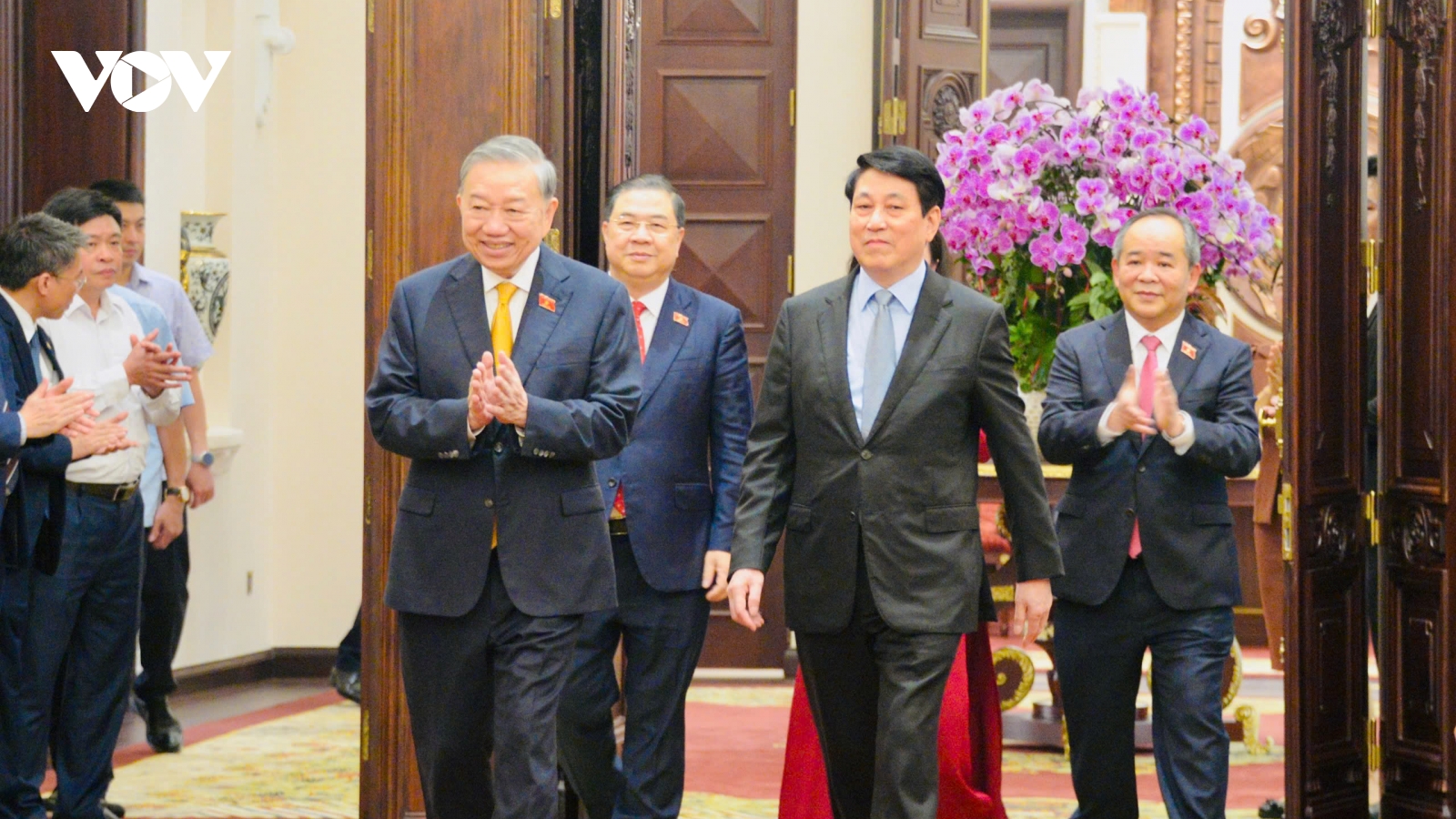 Tổng Bí thư, Chủ tịch nước Tô Lâm gặp mặt Văn phòng Chủ tịch nước