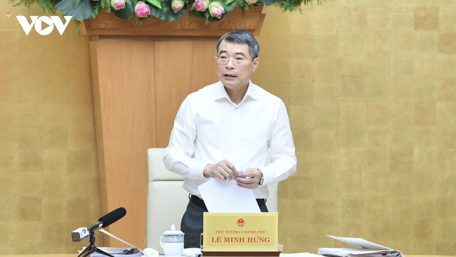 Thủ tướng Lê Minh Hưng: Tập trung tháo gỡ các dự án tồn đọng kéo dài