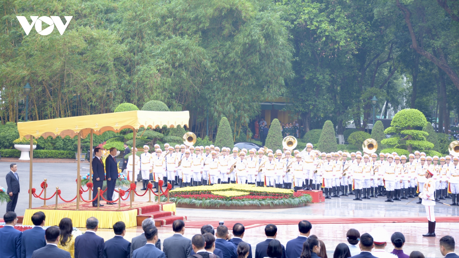 Tổng Bí thư, Chủ tịch nước Tô Lâm chủ trì lễ đón Tổng thống Hàn Quốc Lee Jae Myung