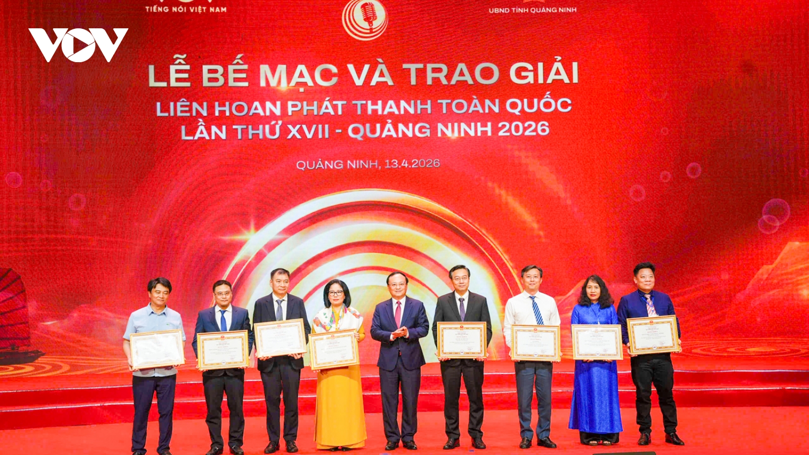 Toàn cảnh lễ trao giải và bế mạc Liên hoan Phát thanh toàn quốc lần thứ XVII
