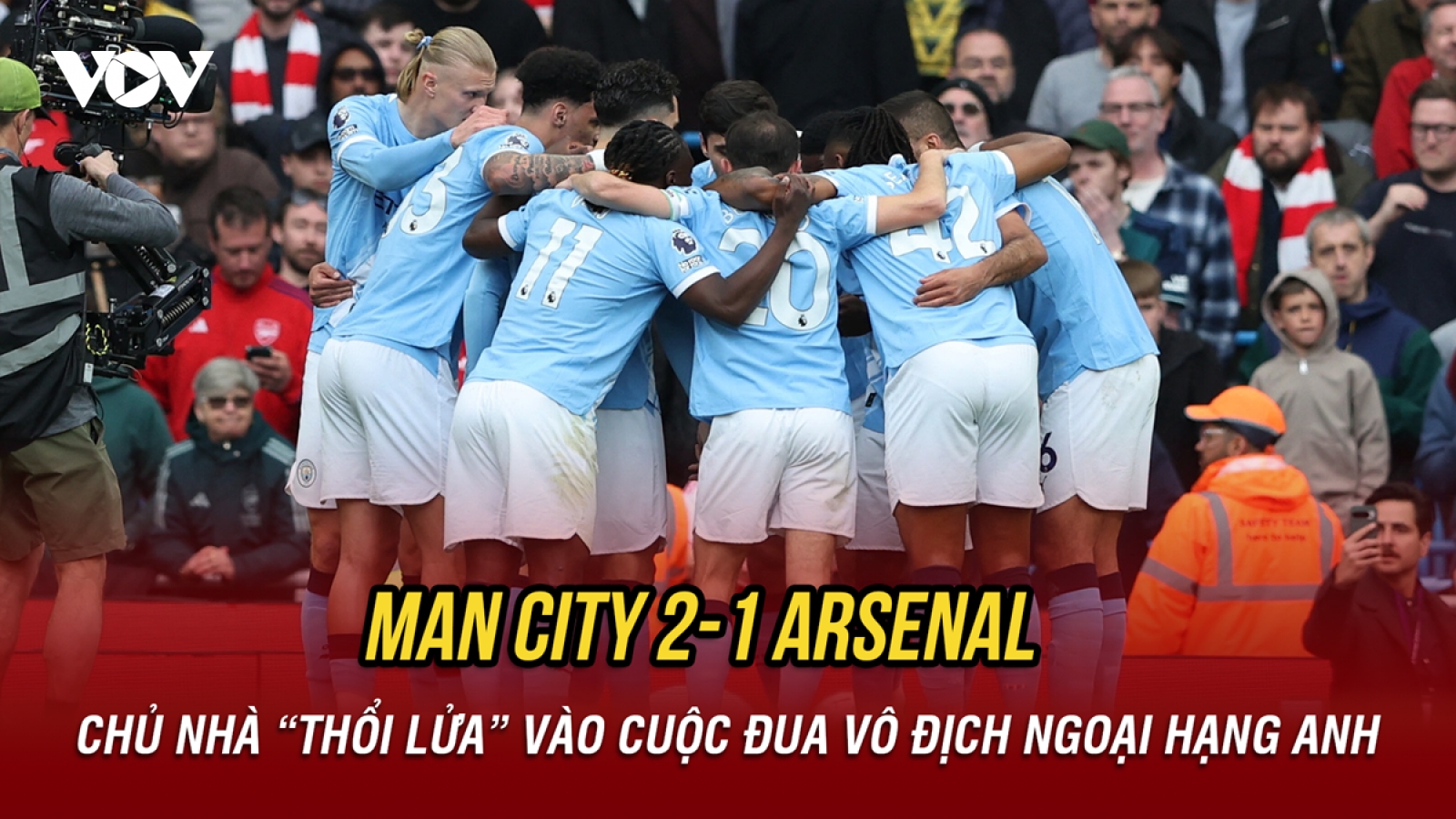 Kết quả Ngoại hạng Anh hôm nay 20/4: Man City thắng kịch tính Arsenal