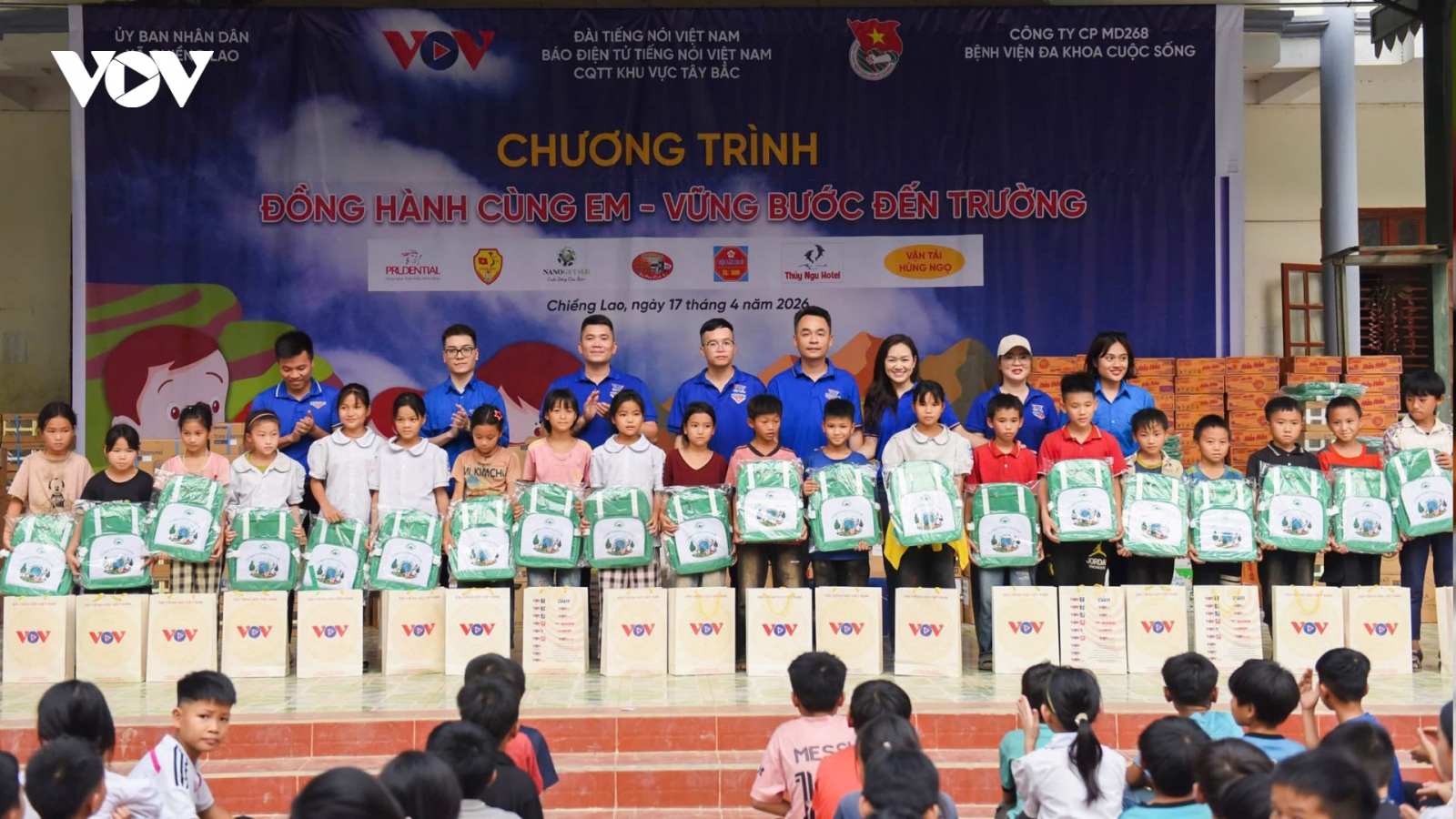 Báo Điện tử Tiếng nói Việt Nam tổ chức chương trình thiện nguyện tại Sơn La