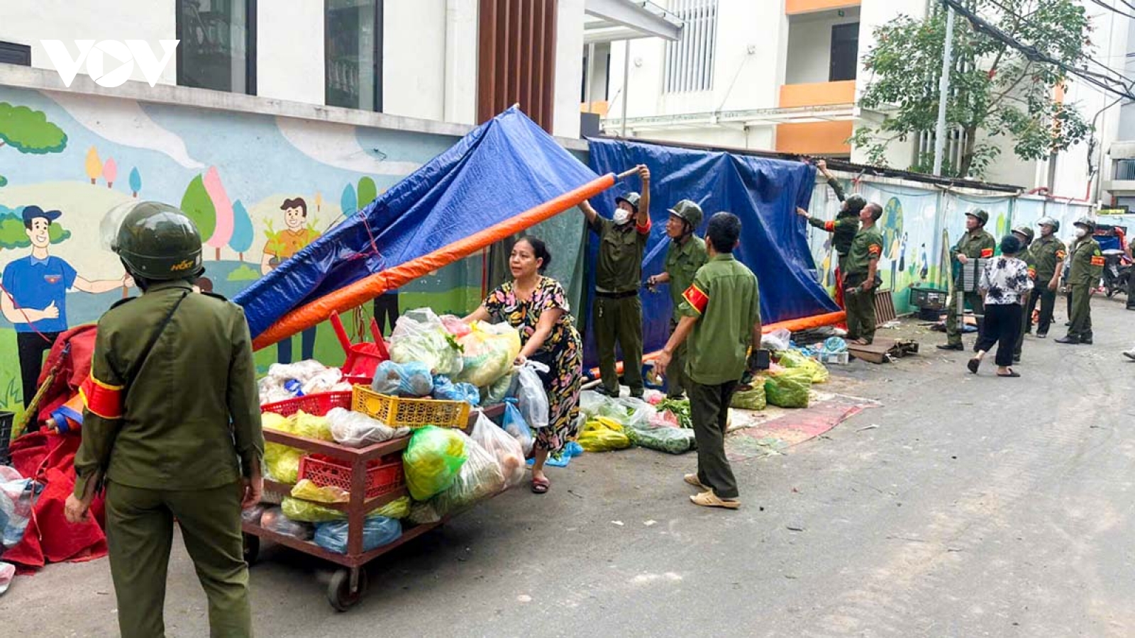 Trật tự đô thị ở phường Hoàng Mai (Hà Nội) sau phản ánh của VOV