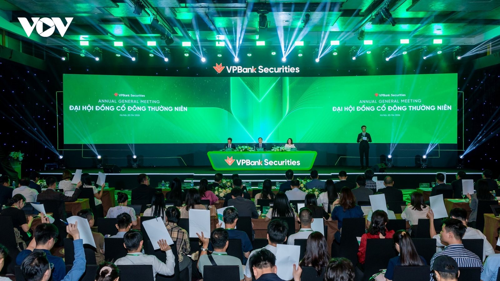 ĐHĐCĐ VPBankS thông qua kế hoạch tăng trưởng 39% trong năm 2026