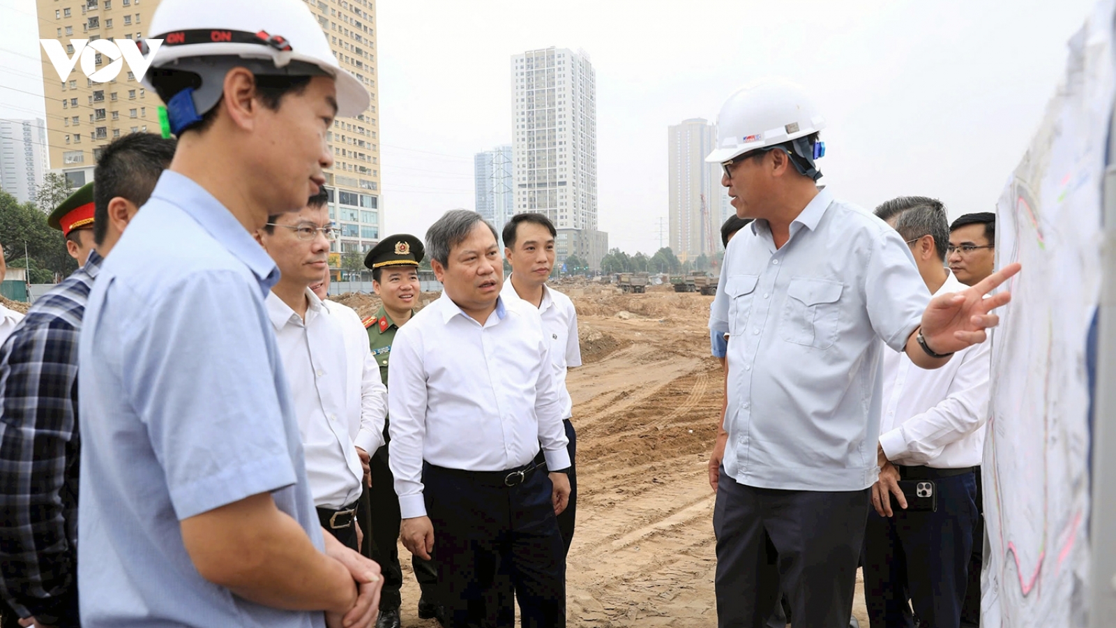 Chủ tịch UBND Hà Nội kiểm tra, thúc tiến độ các dự án khẩn cấp chống ngập