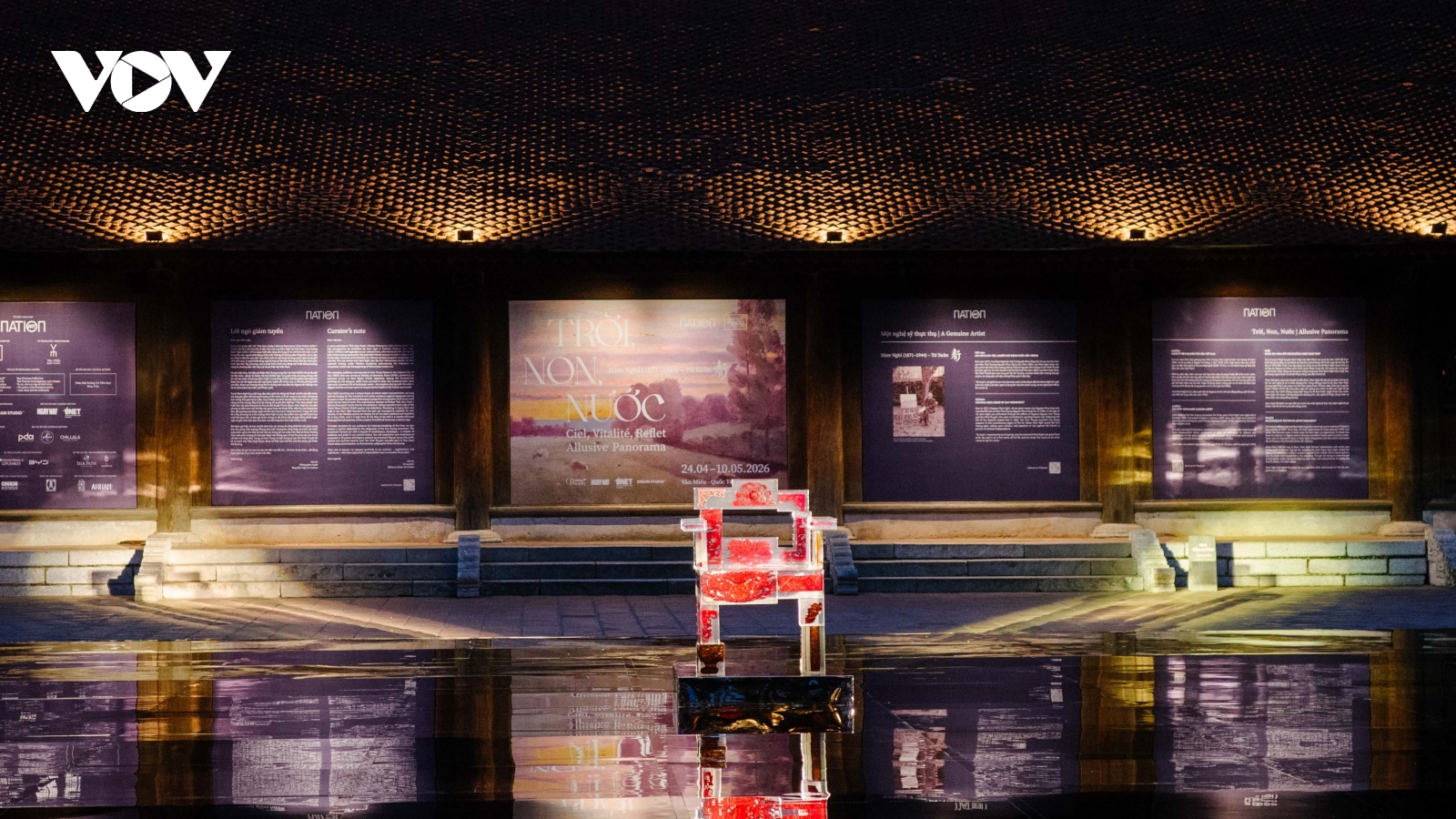 Triển lãm hội họa “Trời, non, nước”: Một cách nhìn khác về vua Hàm Nghi