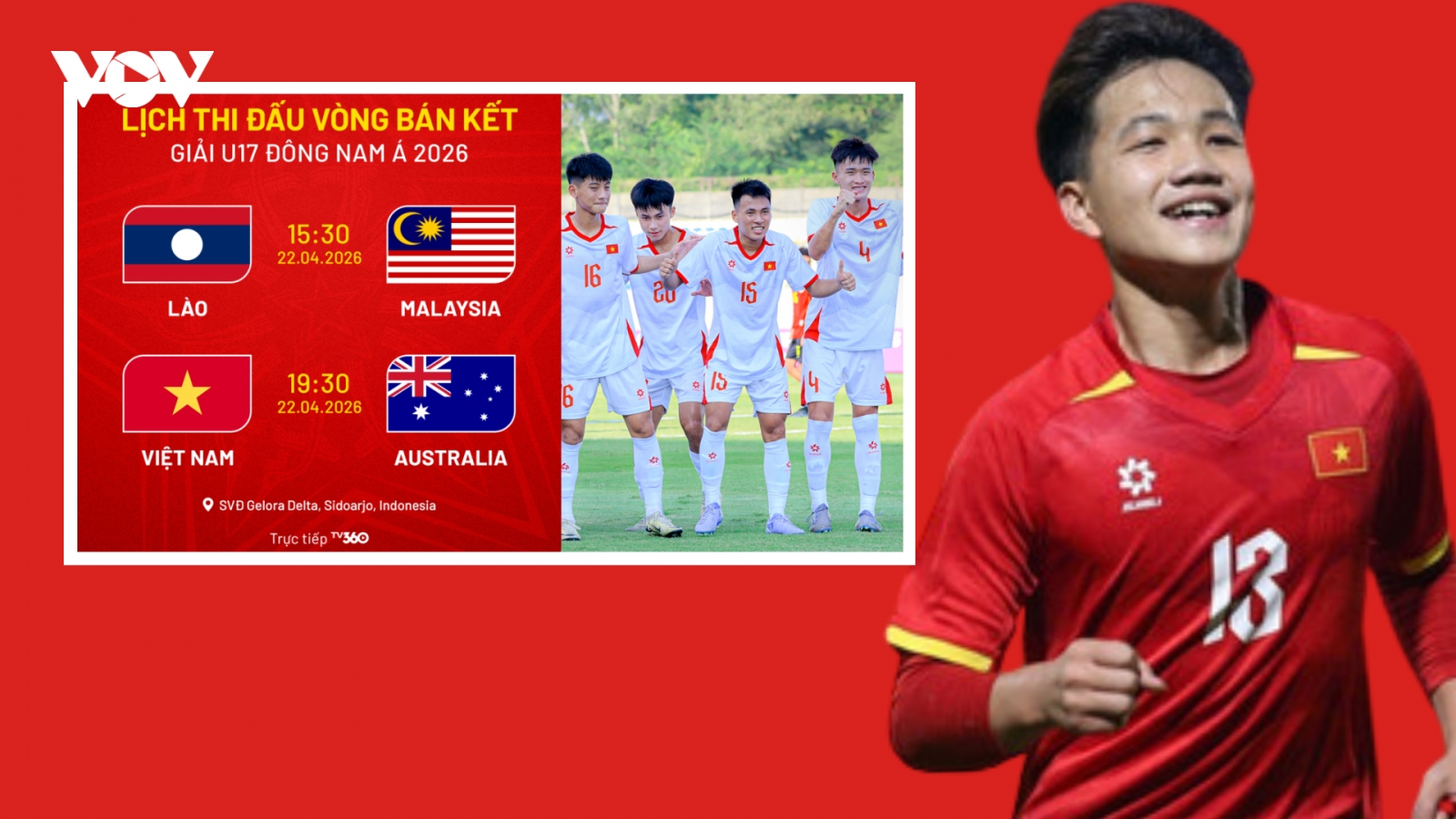 Xem trực tiếp U17 Việt Nam vs U17 Australia ở đâu?