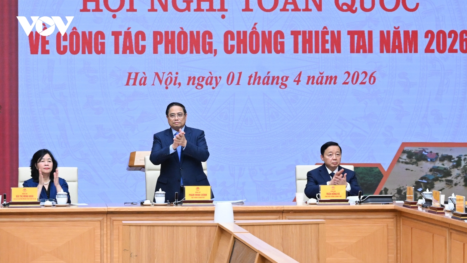 Thủ tướng: Xây dựng xã, phường, đặc khu là pháo đài trong phòng chống thiên tai