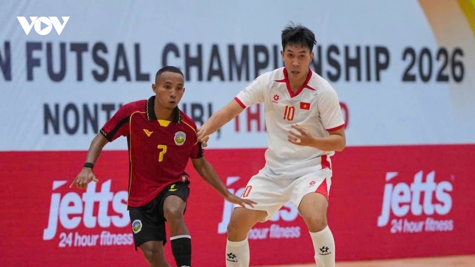 Đội tuyển futsal Việt Nam vào bán kết giải futsal Đông Nam Á 2026