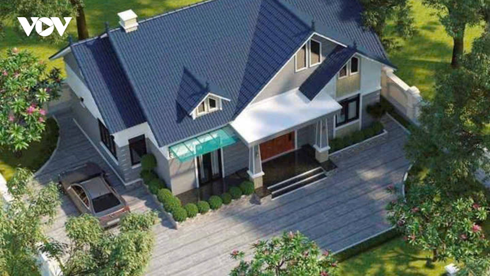Những mẫu nhà cấp 4 tân cổ điển sang trọng, cuốn hút